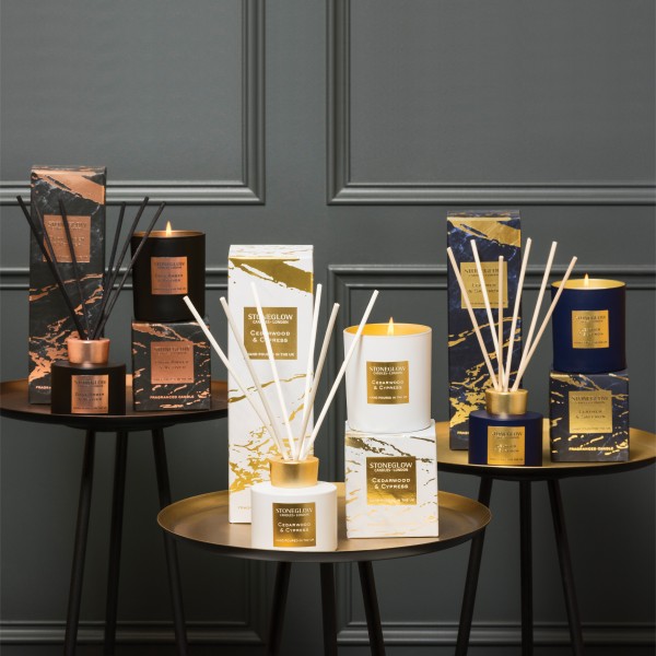 Luna Duftkerze - Oroblanco & Cardamon von Stoneglow