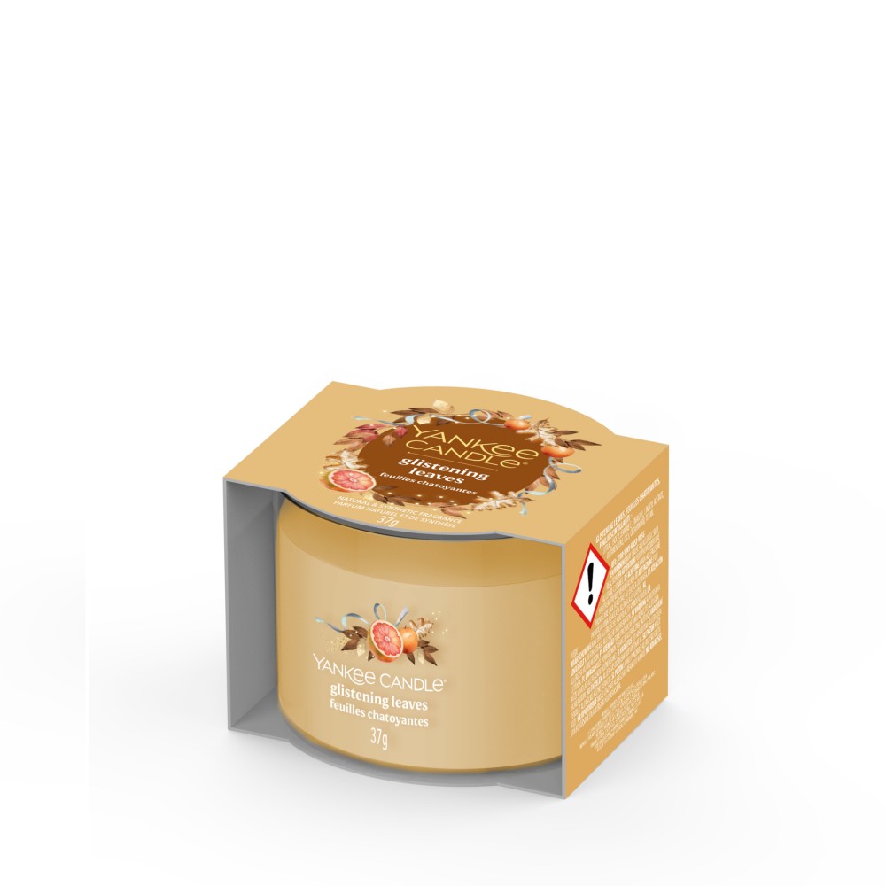 Glistening Leaves - Votivkerze im Glas - 3 Stück von Yankee Candle