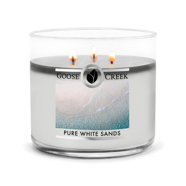 Pure White Sands - 3-Docht 411g von Goose Creek