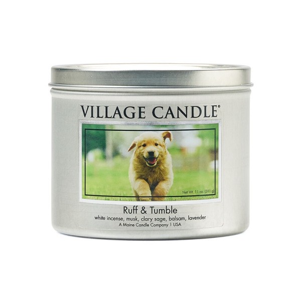 Kerze in der Dose - Ruff & Tumble von Village Candle
