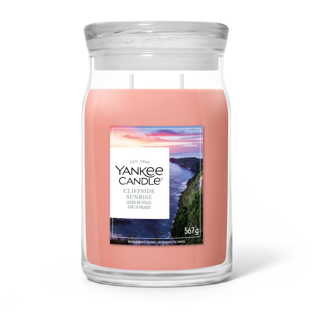 Cliffside Sunrise - Signature Jar L