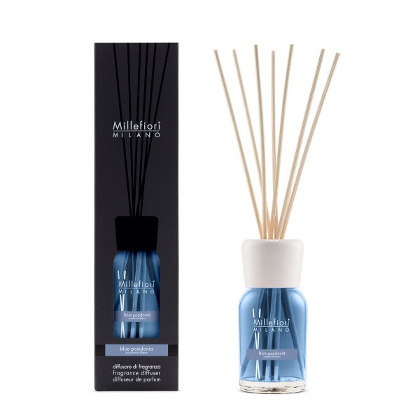 Natural - Blue Posidonia - Stick Diffuser 100ml von Millefiori