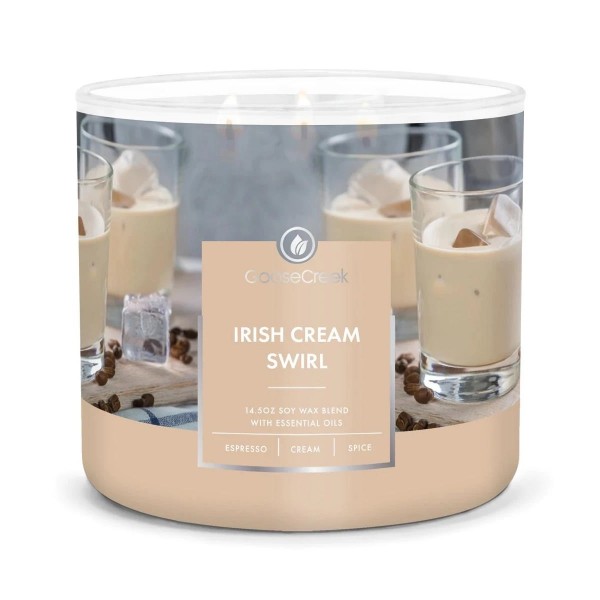 Irish Cream Swirl - 3-Docht von Goose Creek
