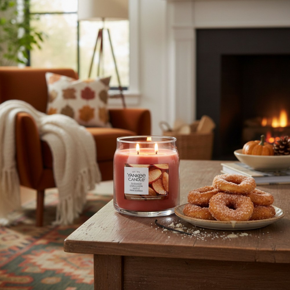 Sugared Cinnamon Apple - Signature Jar M von Yankee Candle
