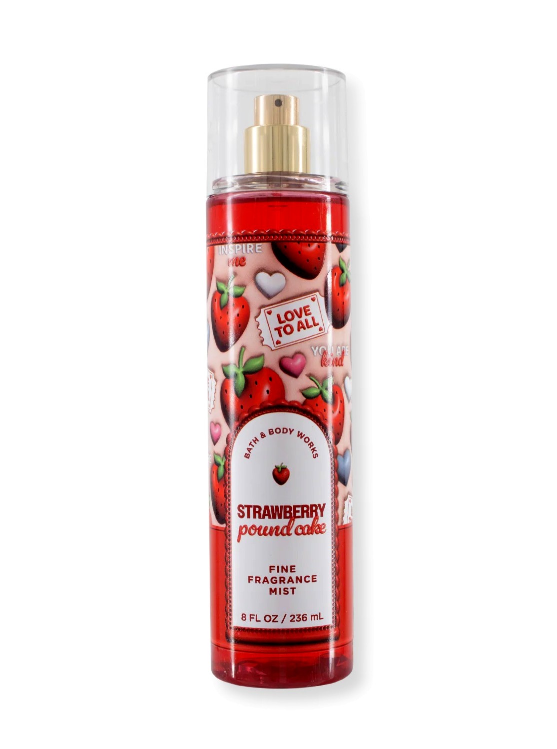 Body Spray - Strawberry Pound Cake - 236ml von Bath and Body Works