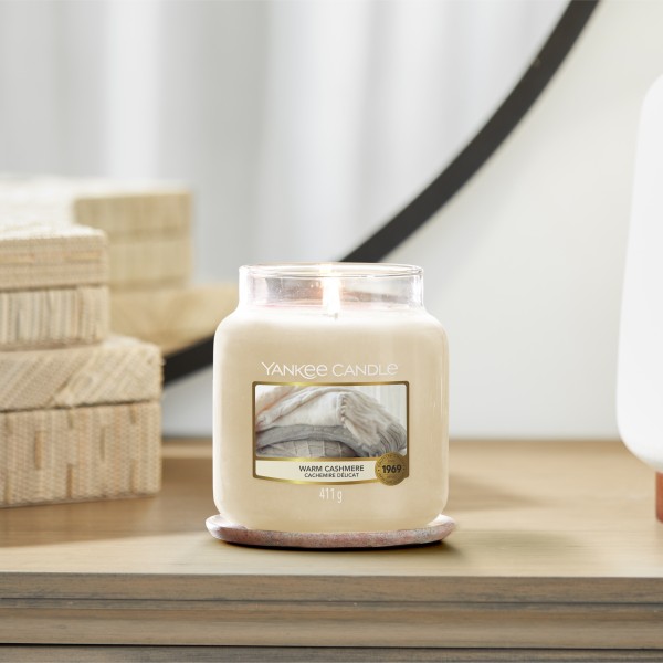 Warm Cashmere - 411g von Yankee Candle