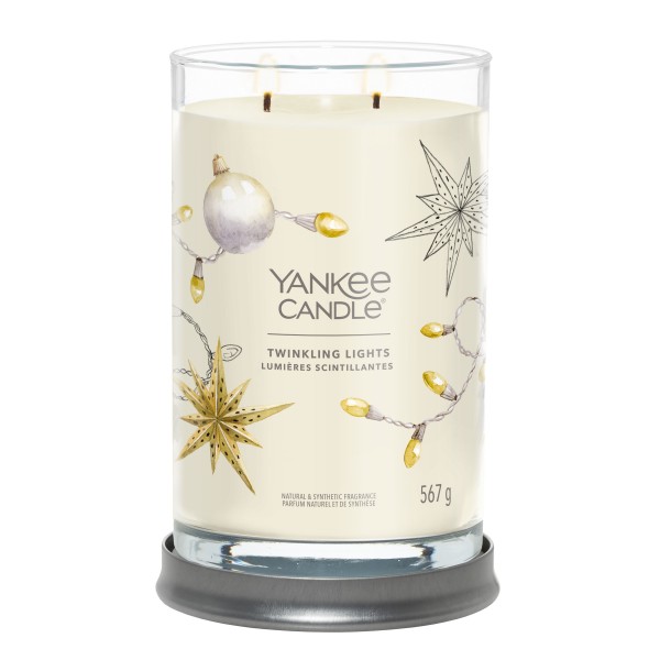 Twinkling Lights - Signature  Tumbler L von Yankee Candle
