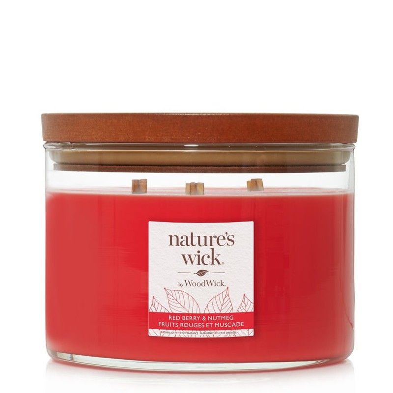 Redberry & Nutmeg - 3 Docht Tumbler von Woodwick