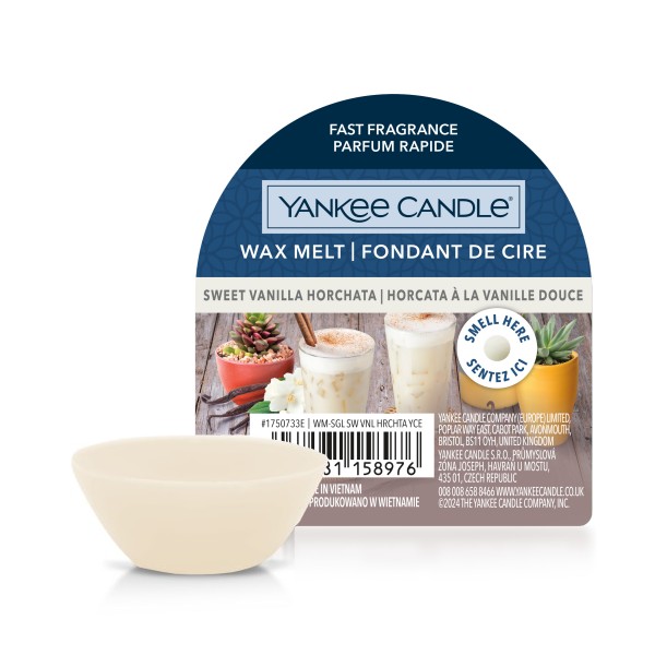 Wax Melts - Sweet Vanilla Horchata - 3 Stück von Yankee Candle
