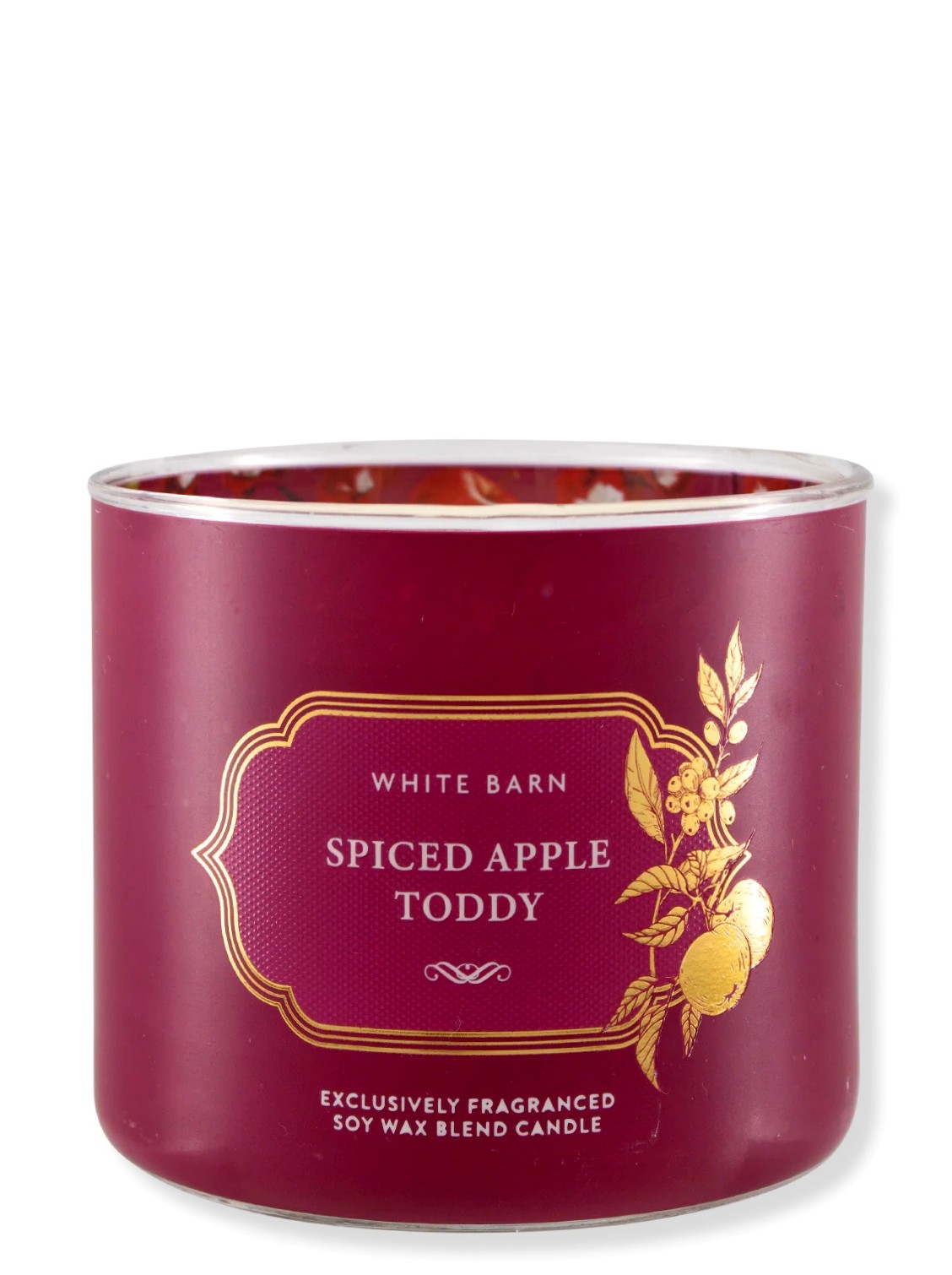 Kerze - Spiced Apple Toddy - 3-Docht 411g von Bath and Body Works