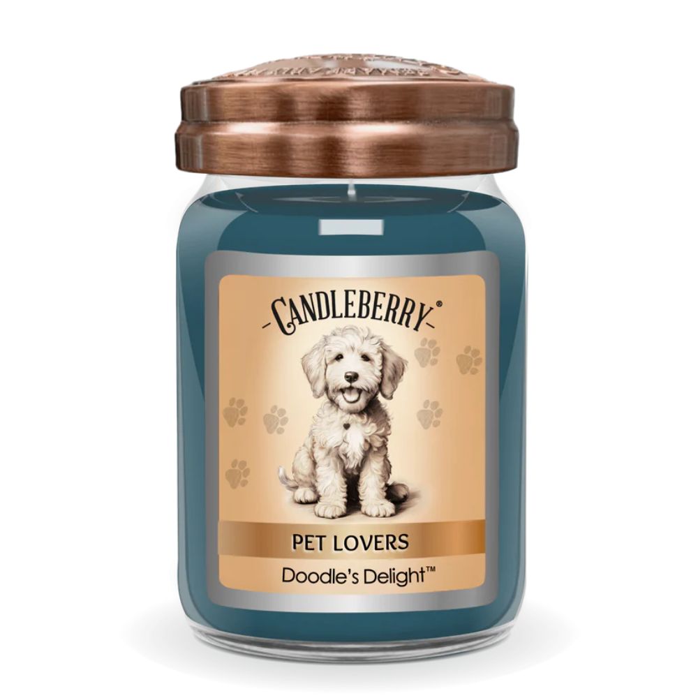 Doodle's Delight - Grosses Glas 623g von Candleberry