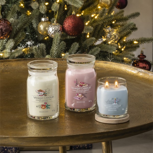 London Christmas Tea - Signature  Jar L von Yankee Candle