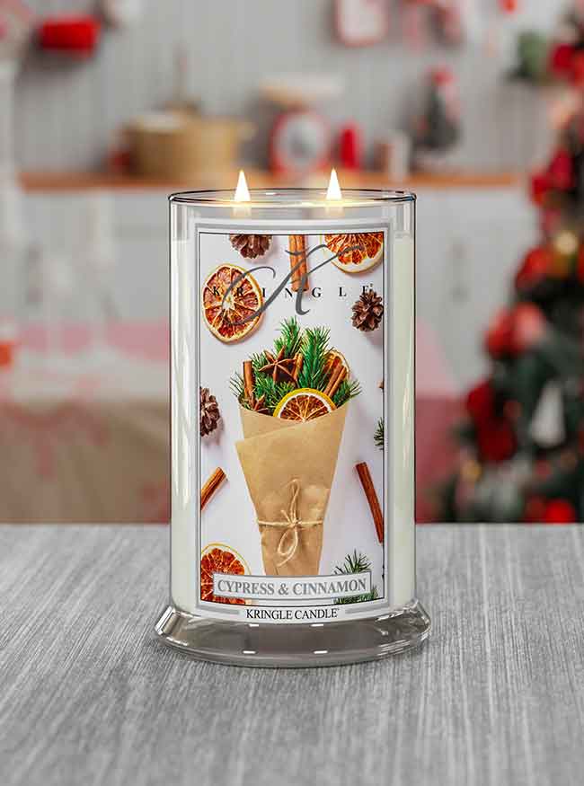 Cypress & Cinnamon - Jar L von Kringle Candle
