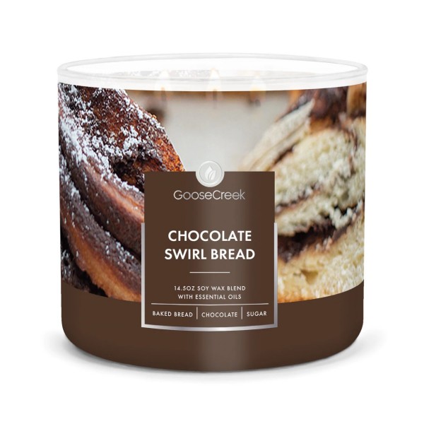 Chocolate Swirl Bread - 3-Docht von Goose Creek