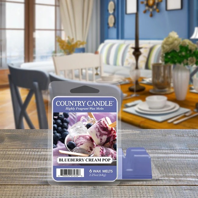 WaxMelt - Blueberry Cream Pop von Country Candle