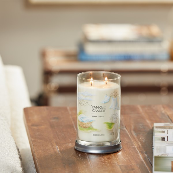Clean Cotton - Signature  Tumbler L von Yankee Candle