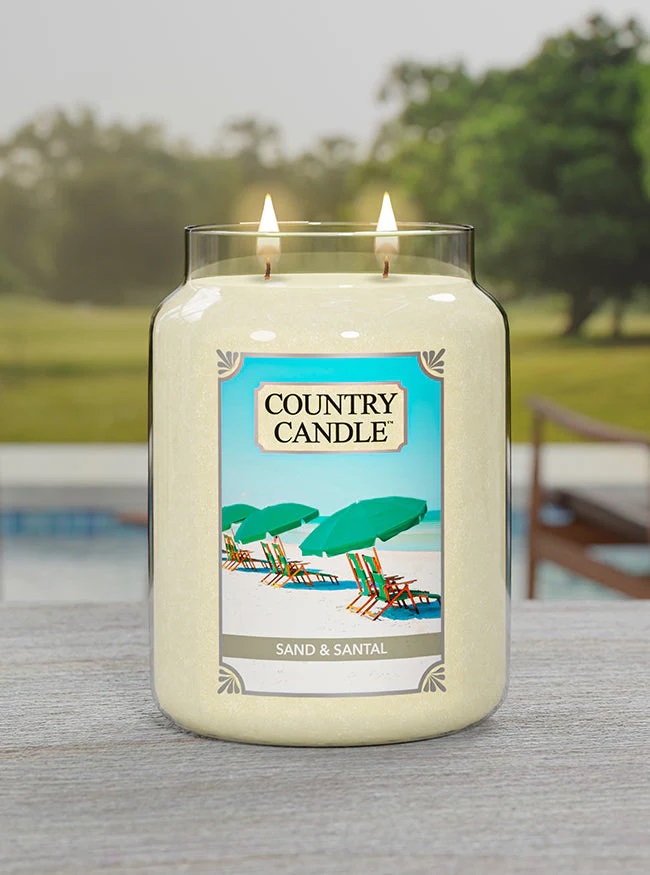Sand & Santal - Jar L von Country Candle