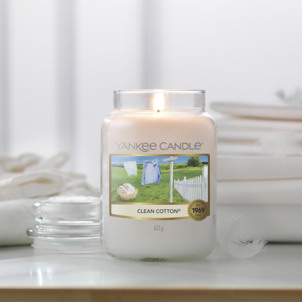 Clean Cotton - 623g von Yankee Candle