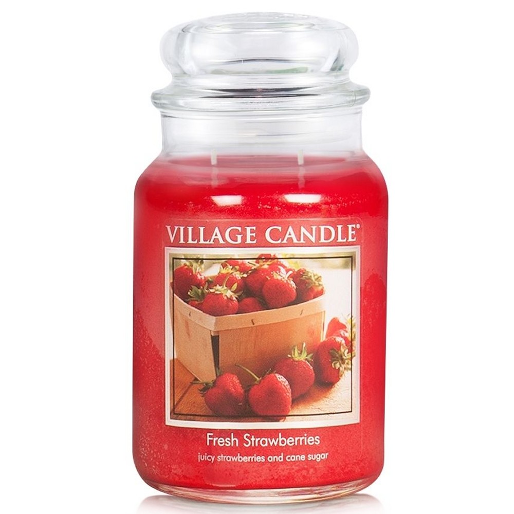 Fresh Strawberries - 737g von Village Candle