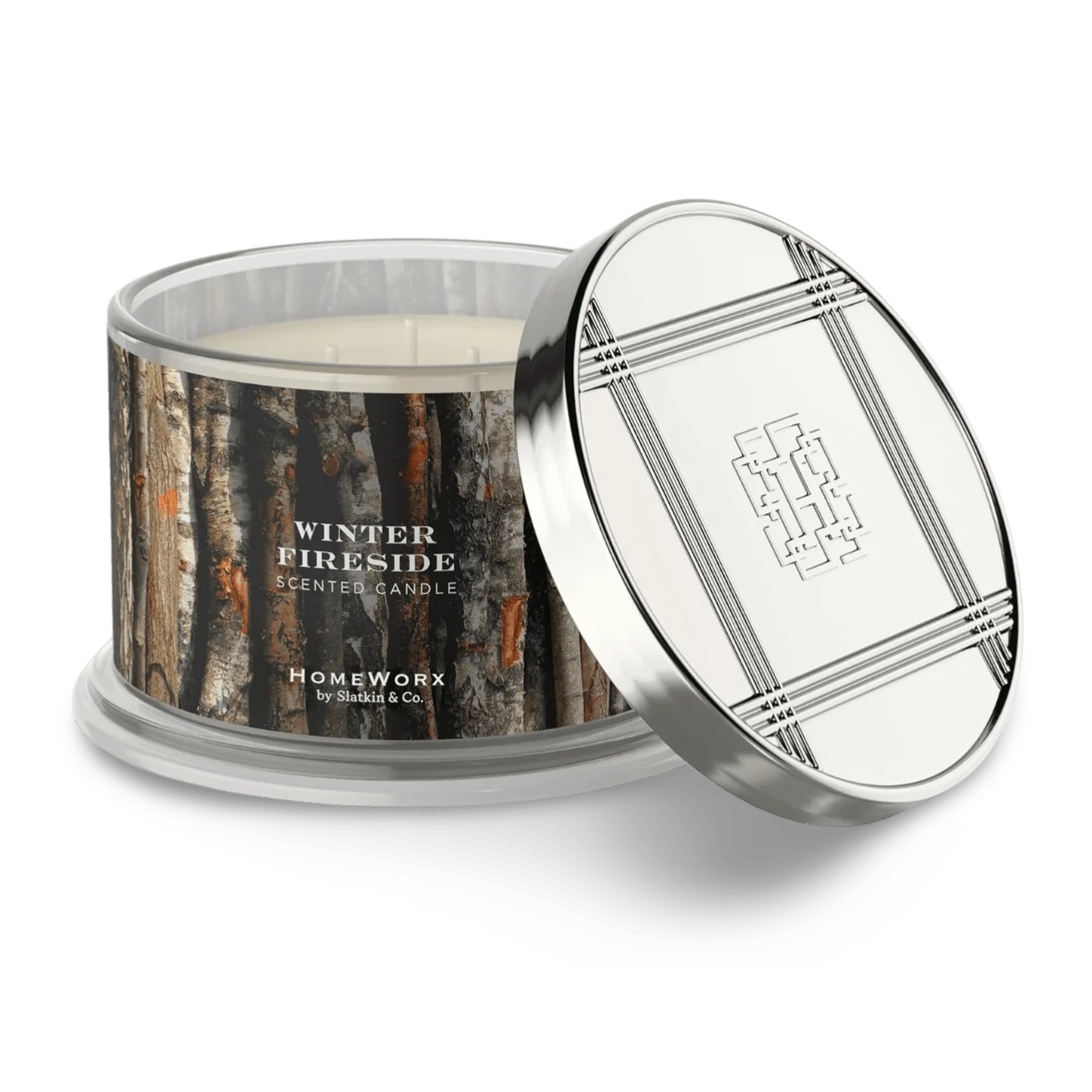 Duftkerze - Winter Fireside 4-Docht von Homeworx
