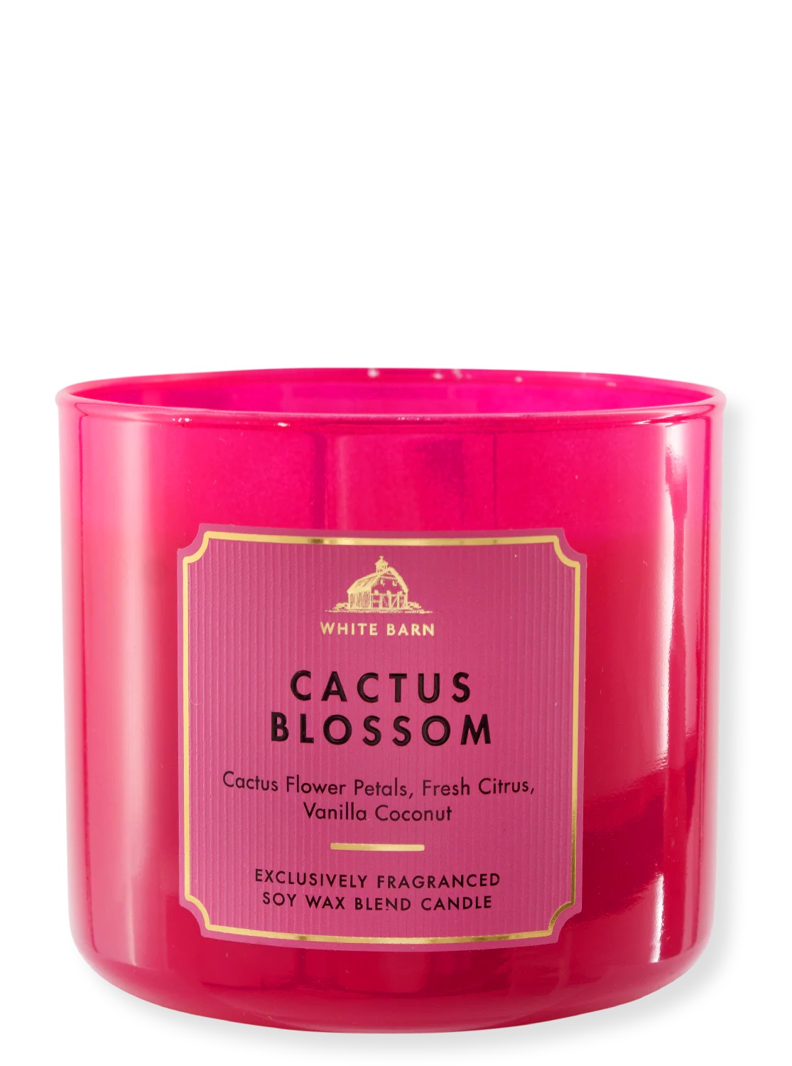 Kerze - Cactus Blossom - 3-Docht 411g von Bath and Body Works