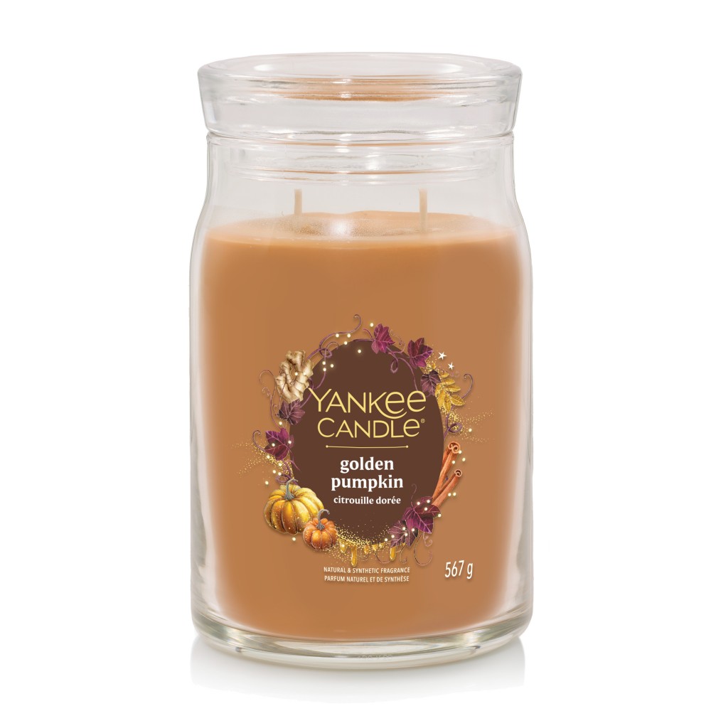 Golden Pumpkin - Signature Jar L von Yankee Candle