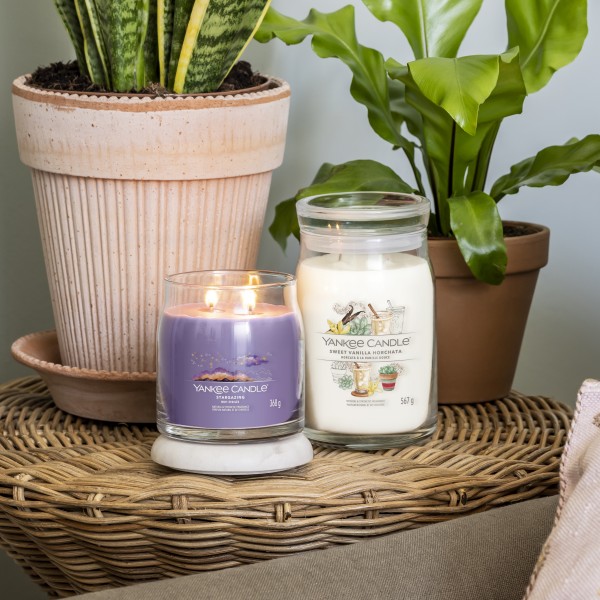 Sweet Vanilla Horchata - Signature  Jar L von Yankee Candle