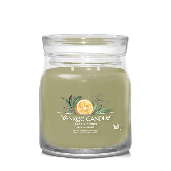 Sage & Citrus - Signature  Jar M von Yankee Candle