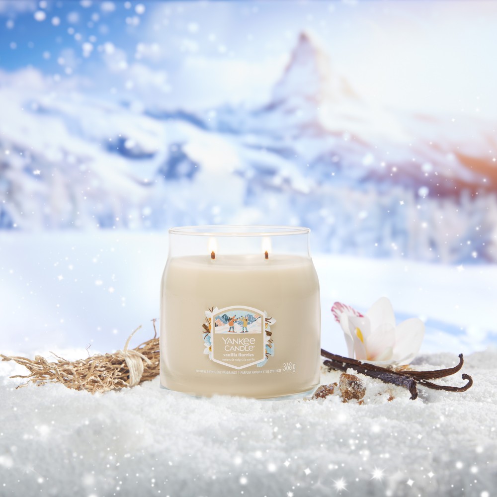 Vanilla Flurries - Signature Jar M von Yankee Candle