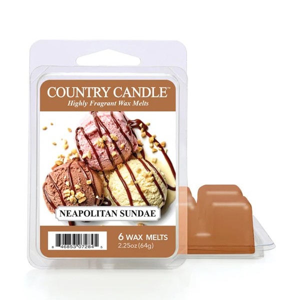 WaxMelt - Neapolitan Sundae von Country Candle