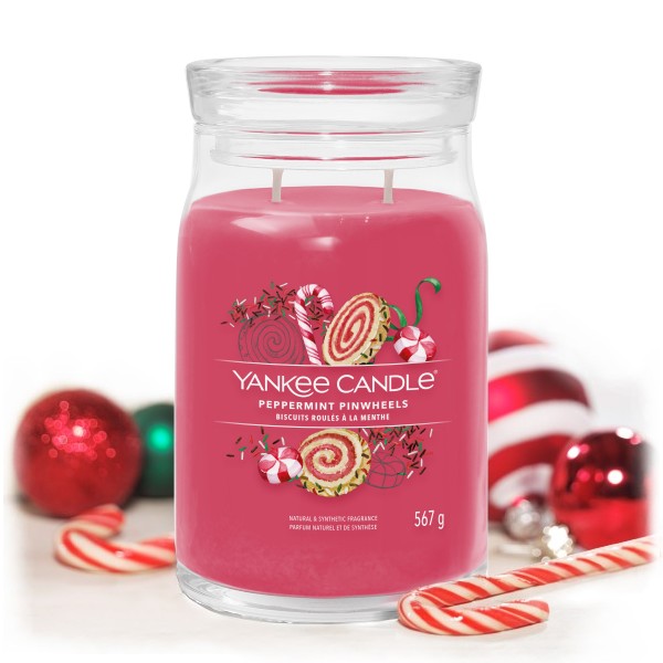 Peppermint Pinwheels - Signature  Jar L von Yankee Candle