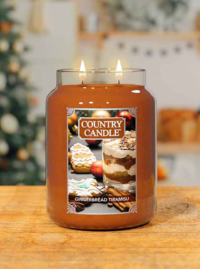 Gingerbread Tiramisu - Jar L von Country Candle