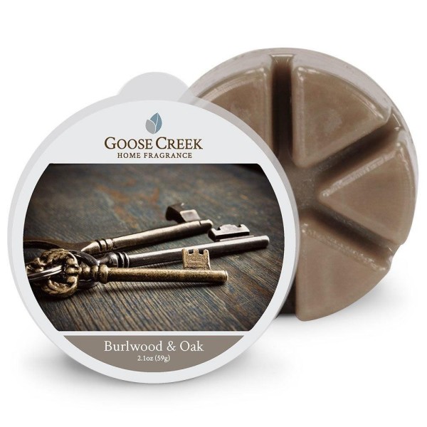 Burlwood & Oak - Wax Melt von Goose Creek