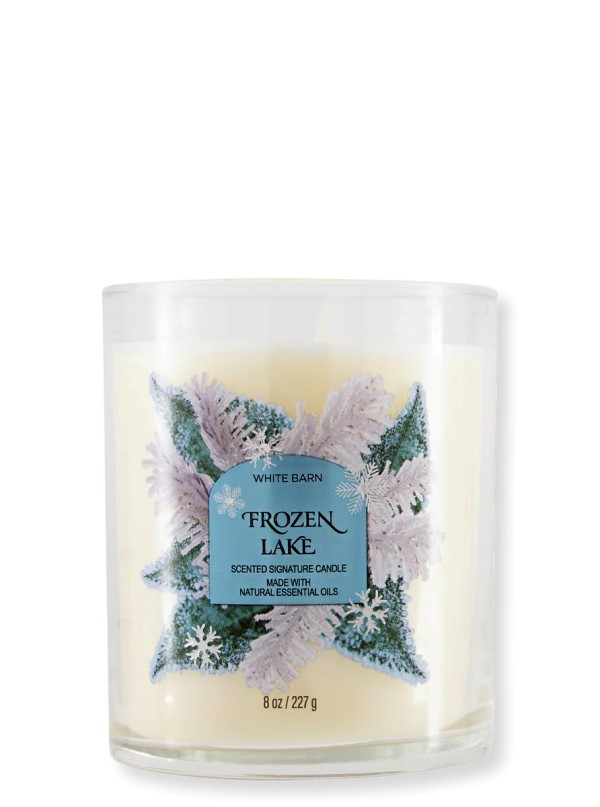 Kerze - Frozen Lake - 1-Docht Signature 227g von Bath and Body Works