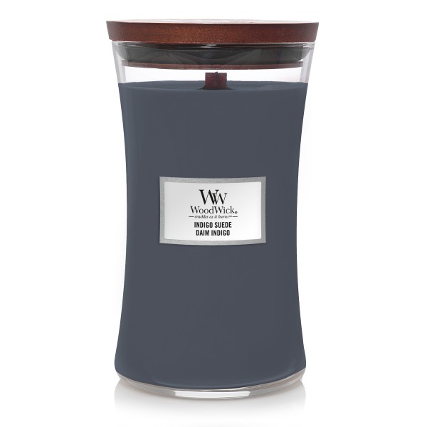 Indigo Suede - Jar L von Woodwick