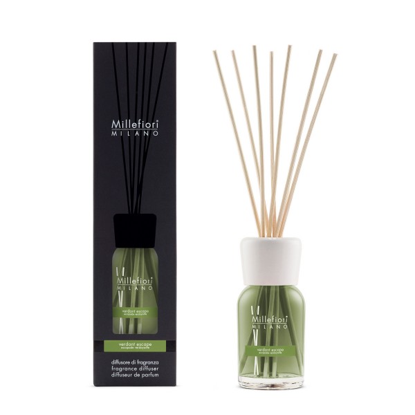 Natural - Verdant Escape - Stick Diffuser 100ml von Millefiori
