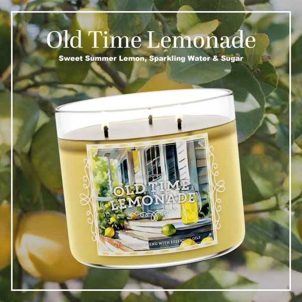 Old Time Lemonade - 3-Docht von Goose Creek