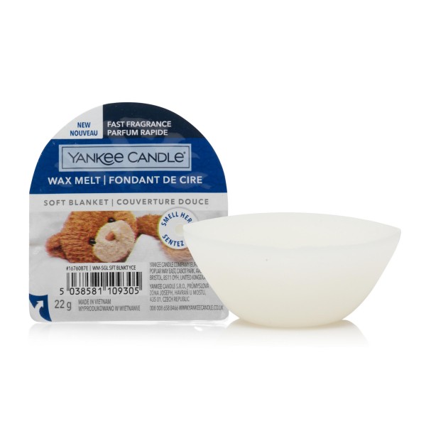 Wax Melts - Soft Blanket - 3 Stück von Yankee Candle