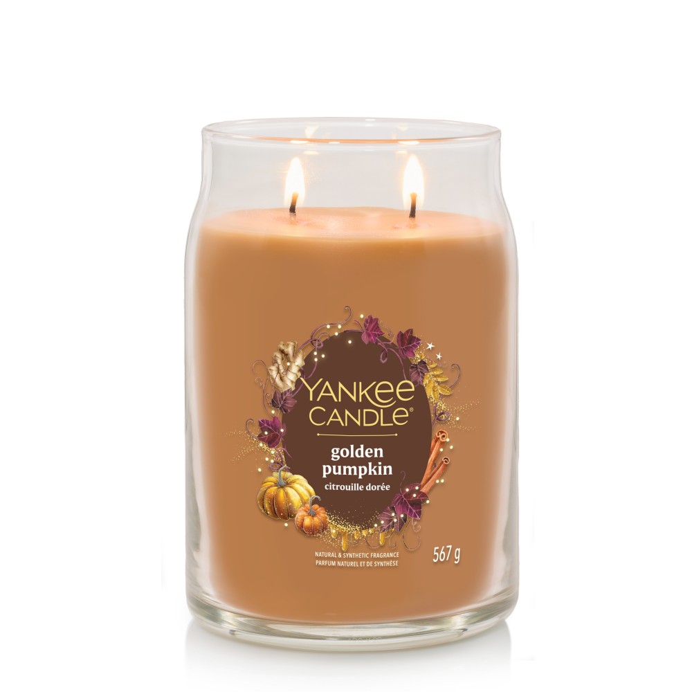 Golden Pumpkin - Signature Jar L von Yankee Candle