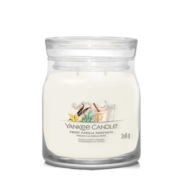 Sweet Vanilla Horchata - Signature  Jar M von Yankee Candle