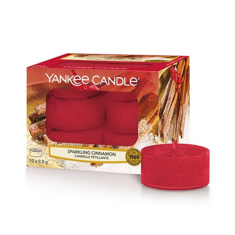Sparkling Cinnamon - Teelichter von Yankee Candle
