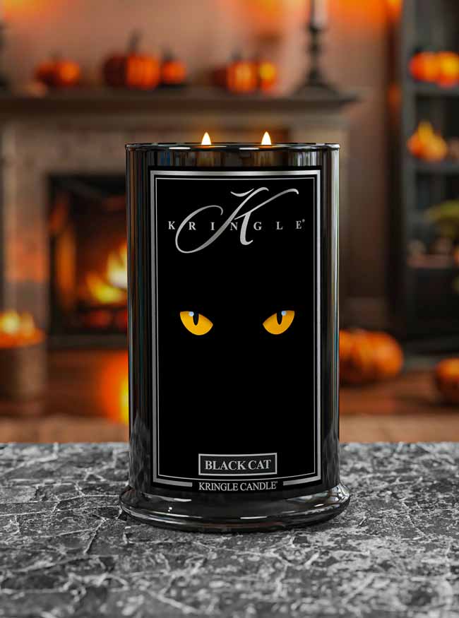 Black Cat - Halloween 623g von Kringle Candle