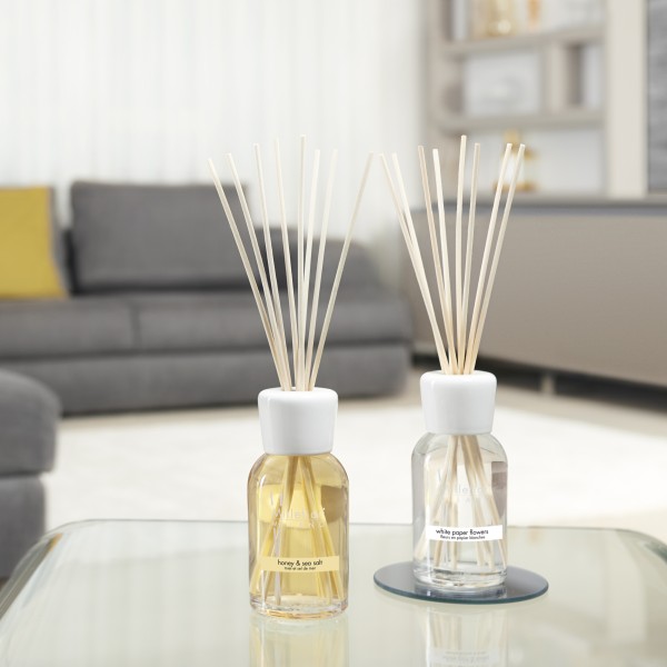 Natural - White Paper Flowers - Stick Diffuser 100ml von Millefiori