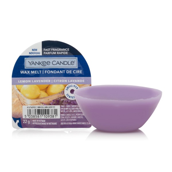 Wax Melts - Lemon Lavender - 3 Stück von Yankee Candle