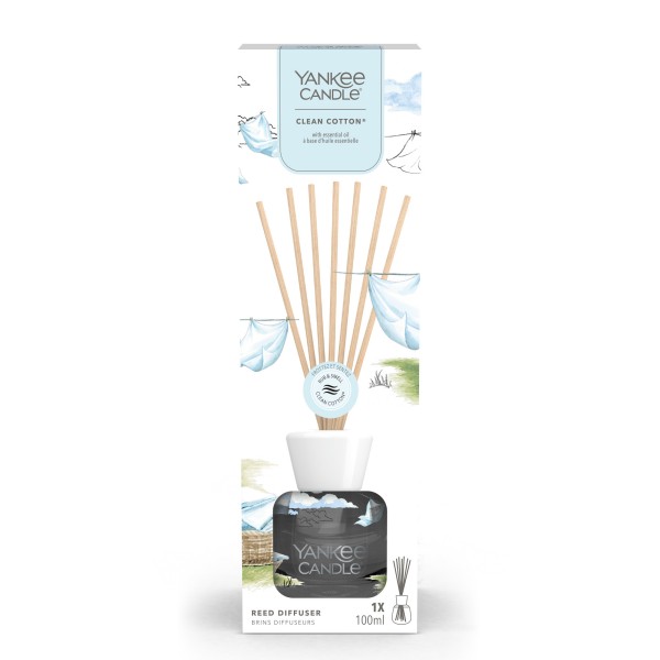 Clean Cotton - Signature Reed Diffuser von Yankee Candle