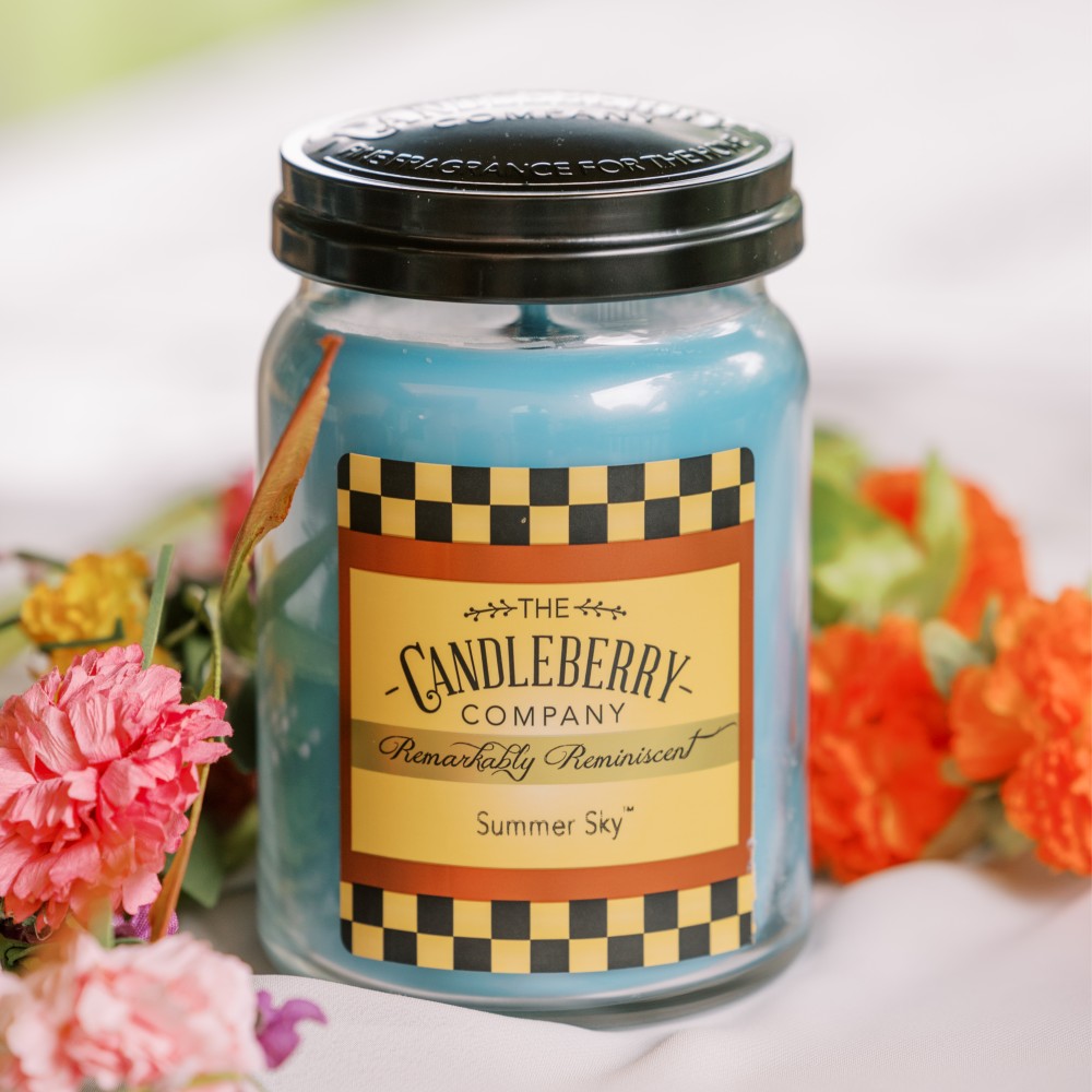 Summer Sky - Grosses Glas 623g von Candleberry