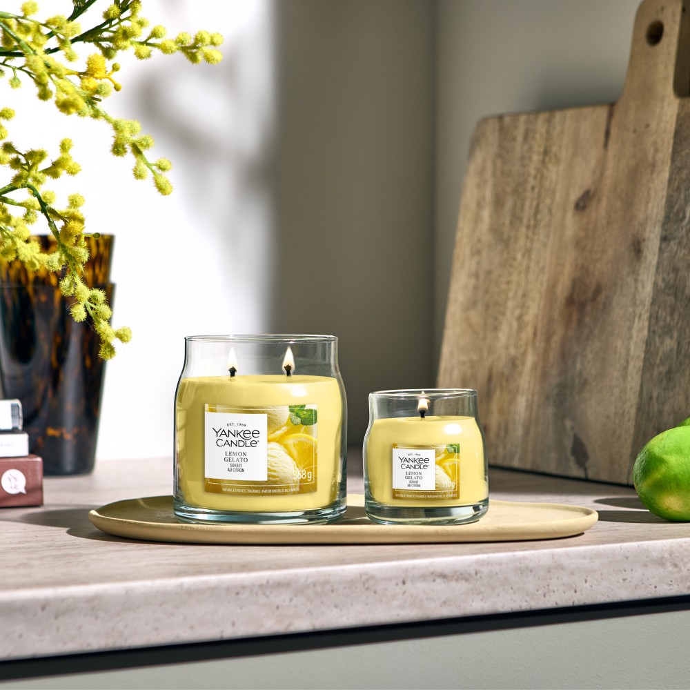 Lemon Gelato - Signature Jar S von Yankee Candle