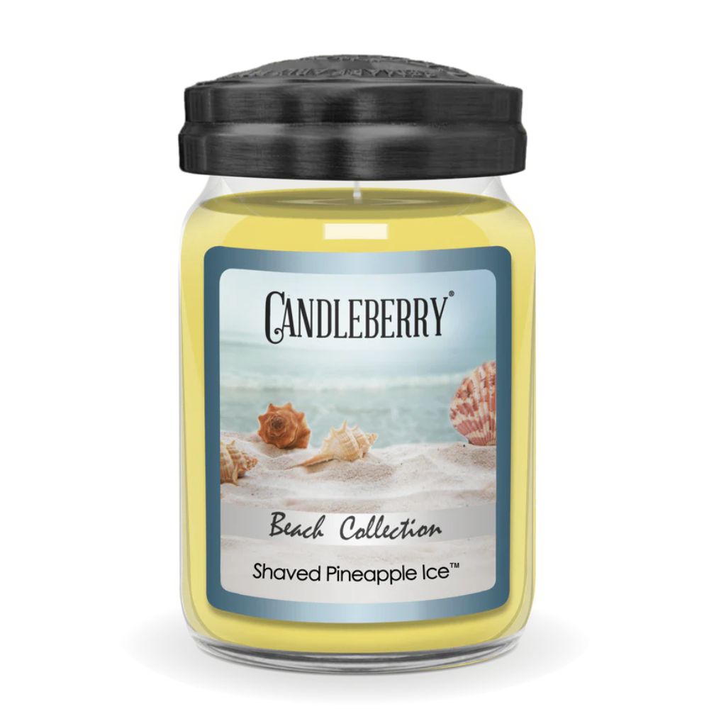 Shaved Pineapple Ice - Grosses Glas 623g von Candleberry