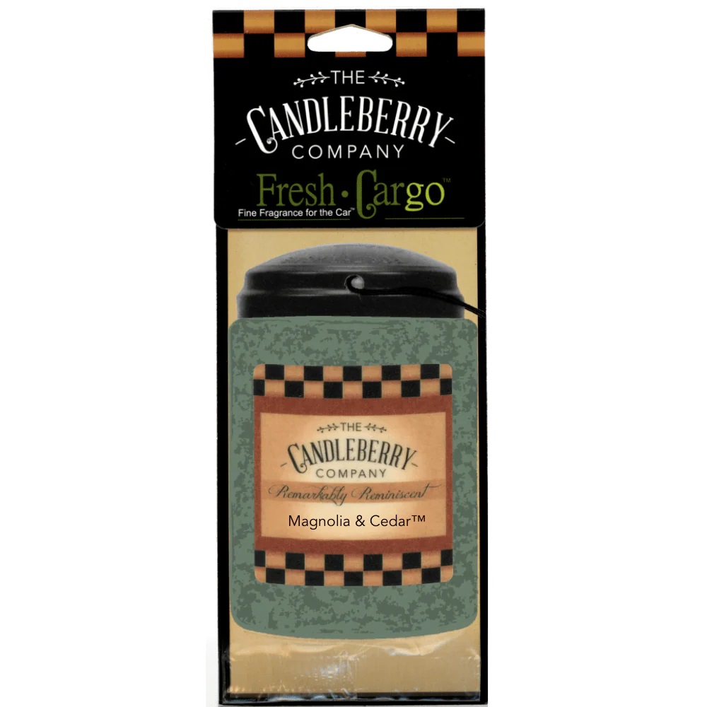 Magnolia & Cedar - Car Jar von Candleberry