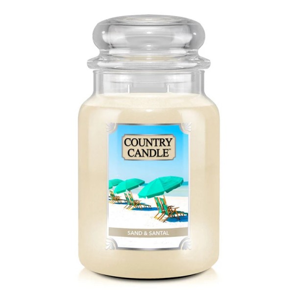 Sand & Santal - Jar L von Country Candle